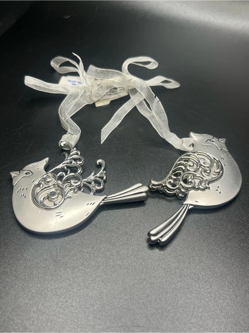Vintage Ganz Cardinal Christmas Ornaments Set of 2 NWT